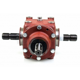 Przekładnia kątowa PKB-02 przełożenie 1:1 potrójna  MOCNA-57KM